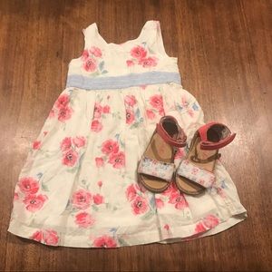 Cath Kids dress and matching shoes